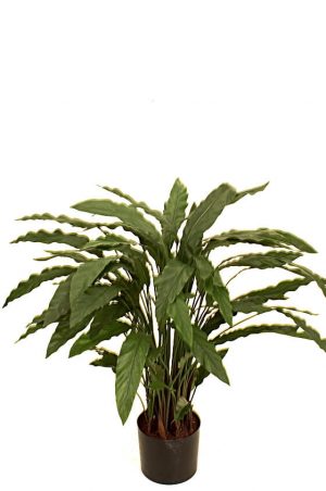 Calla, konstgjord grön krukväxt-0