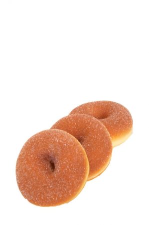 Donuts, sockermunkar, 3 st, konstgjorda-0