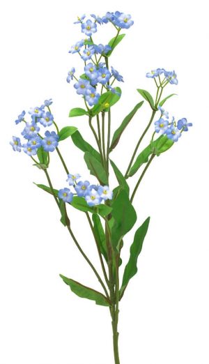 Förgätmigej eller Forget me not, konstgjord blomma-0