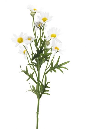 Prästkrage, konstgjord blomma-0