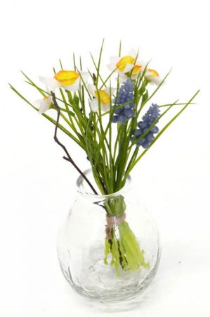 Bukett mini, pingstliljor, konstgjord blomma-0