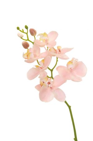 Orkidéstängel, rosa, konstgjord-0