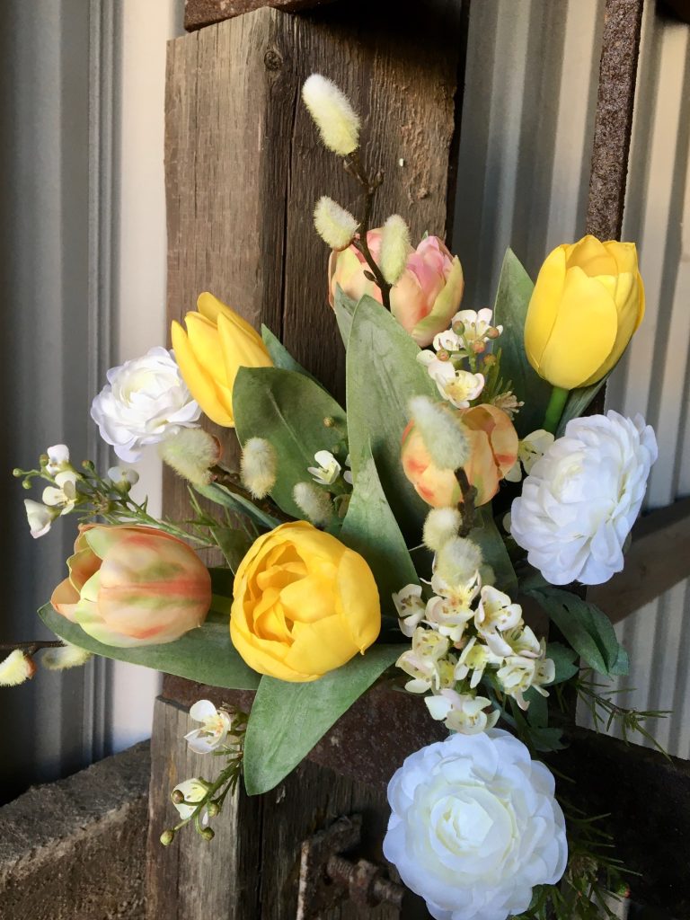 Bukett, Vårglädje, konstgjord, ca 40 cm