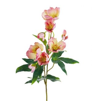 Julros, rosa, konstgjord blomma-0