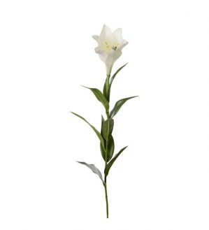 Lilja, trumpetlilja, konstgjord blomma-4510