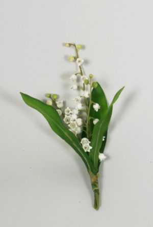 Liljekonvalj, konstgjord blomma-0