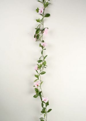 Petunia girlang, rosa, konstgjord-0