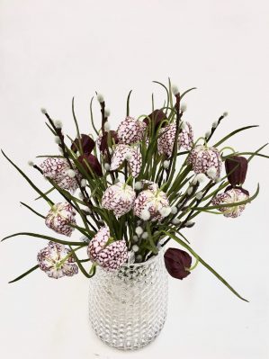 Frittilaria, Kungsäljslilja, konstgjord blomma-4408