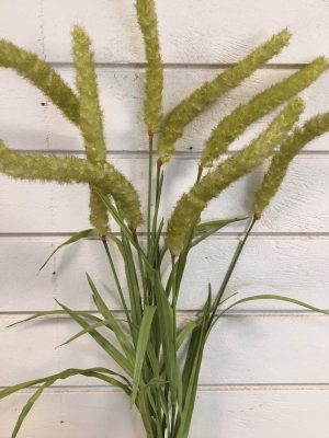 Gräs, ljust ax, konstgjord växt-0