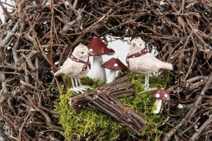 Flugsvamp, 3- pack, konstgjorda svampar-6064