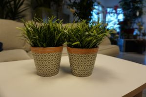 Gräsplanta konstgjord växt-0