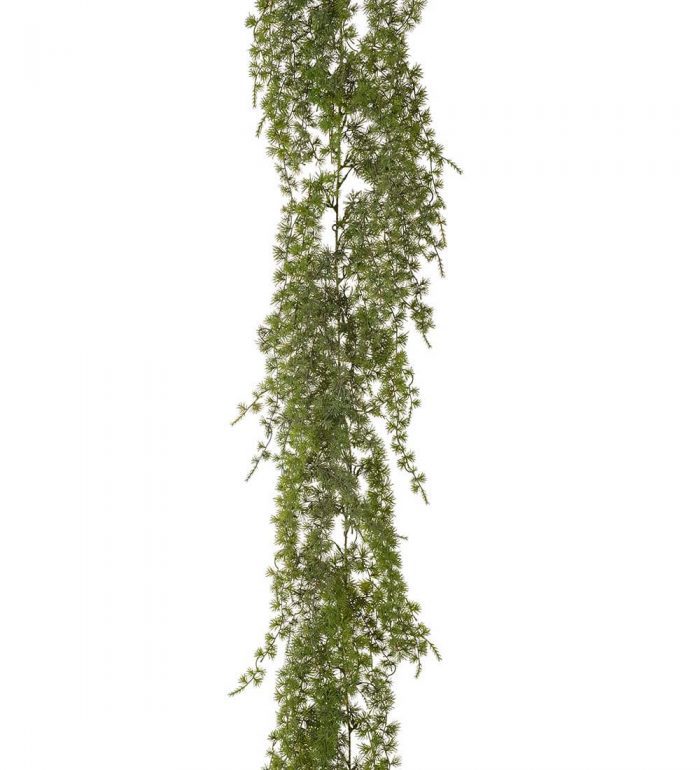 Lärkgirlang, barrgirlang, konstgjord, 190cm