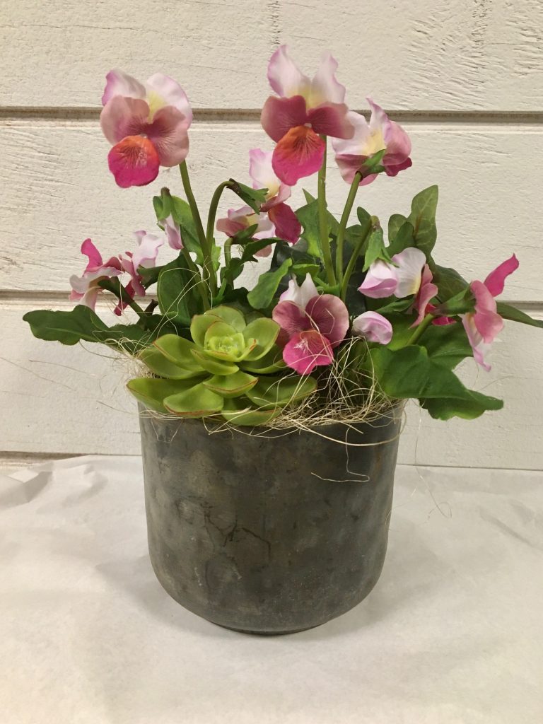 Konstgjord plantering, Minna, ca 25cm