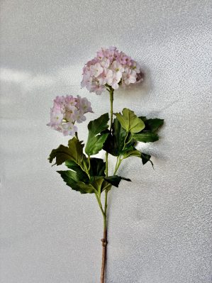 Olvon Viburnum ljusrosa konstgjord