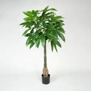 Pachira, konstgjord krukväxt, 130cm