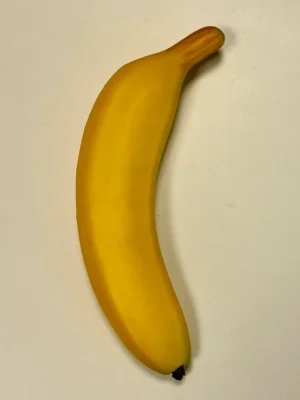Banan, konstgjord, 18cm